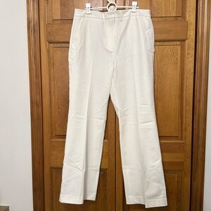 NWT Boden Great British Style Cream Pants Women's Size 14L